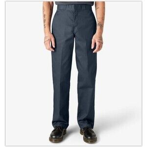 Dickies 874 Work Pants Men's Size 44x29 Navy Blue Original Fit NEW